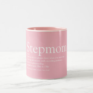 Beste Stiefmutter Aller Zeiten, Definition Stiefmu Zweifarbige Tasse