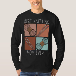 Beste Strickende Mutter Aller Zeiten Häkeln Garn S T-Shirt