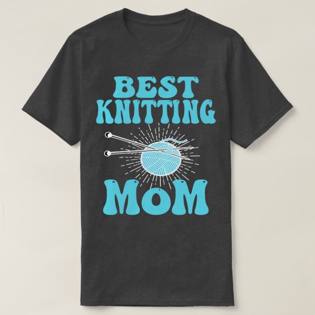 Beste Strickmutter 3 T-Shirt (Design vorne)