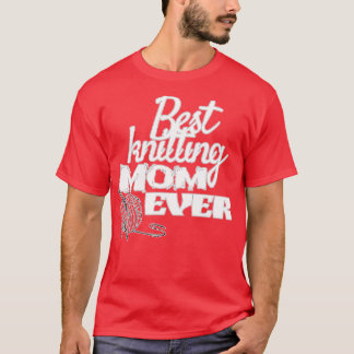 beste Strickmutter je niedliches Geschenk T-Shirt
