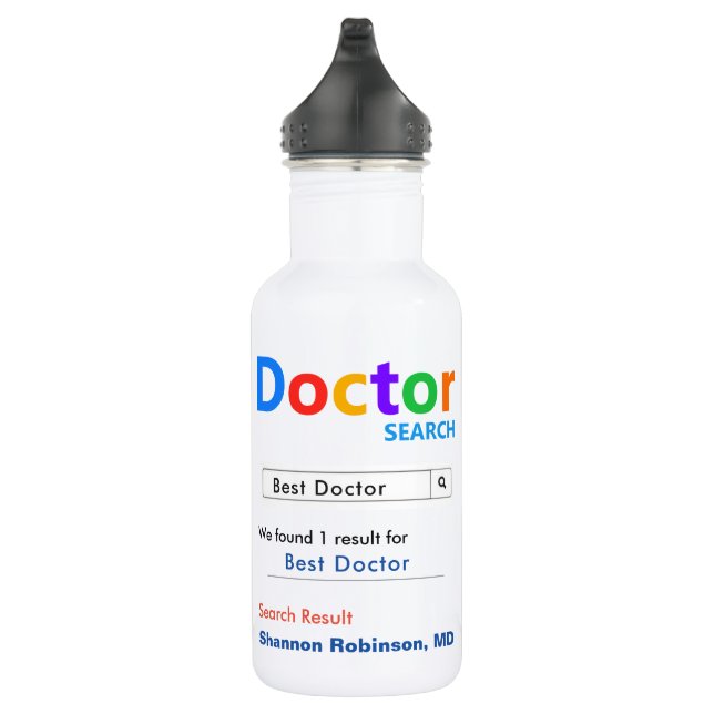 Beste Suche nach Ärzten Edelstahlflasche (Rechts)