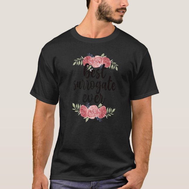Beste Surro Mama Surrogate Mutter Gestational Carr T-Shirt (Vorderseite)