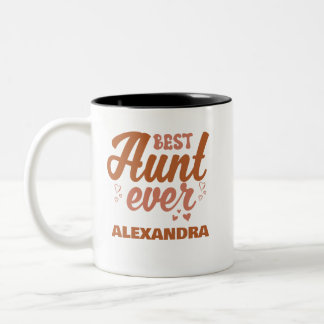 Beste Tante Eve Zweifarbige Tasse