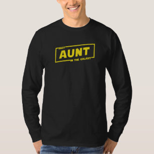 Beste Tante in der Galaxie T-Shirt