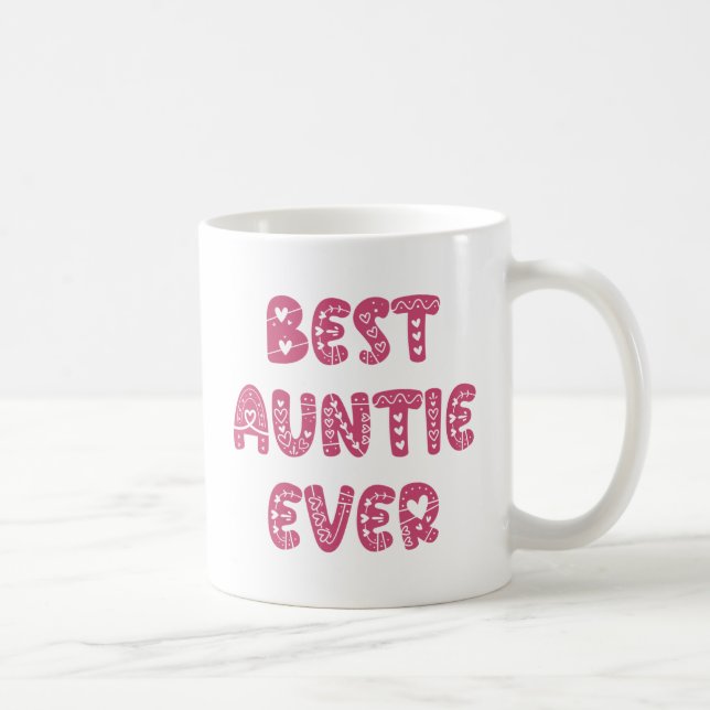 Beste Tante je Kaffeetasse (Rechts)