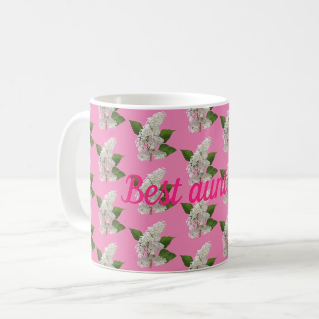 Beste Tante je Kaffeetasse (Vorderseite Links)