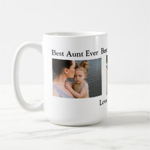 Beste Tante je   PERSONALISIERTES FOTO Kaffeetasse