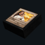Beste Tante je rustikaler Holzbildrahmen Erinnerungskiste<br><div class="desc">Rustikale Bilderrahmen-Geschenkboxen - Ein einfaches und unvergessliches Geschenk für die neue Tante,  personalisiert mit ihrem Lieblings-Foto mit Nichte oder Neffe.</div>