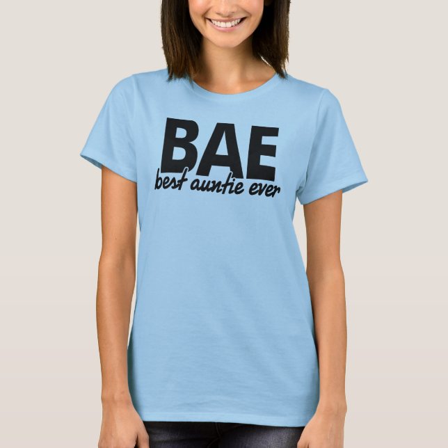 Beste Tante je T-Shirt (Vorderseite)