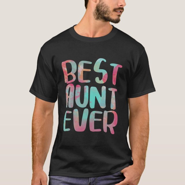 Beste Tante je T - Shirt Tante Geschenk Shirt (Vorderseite)