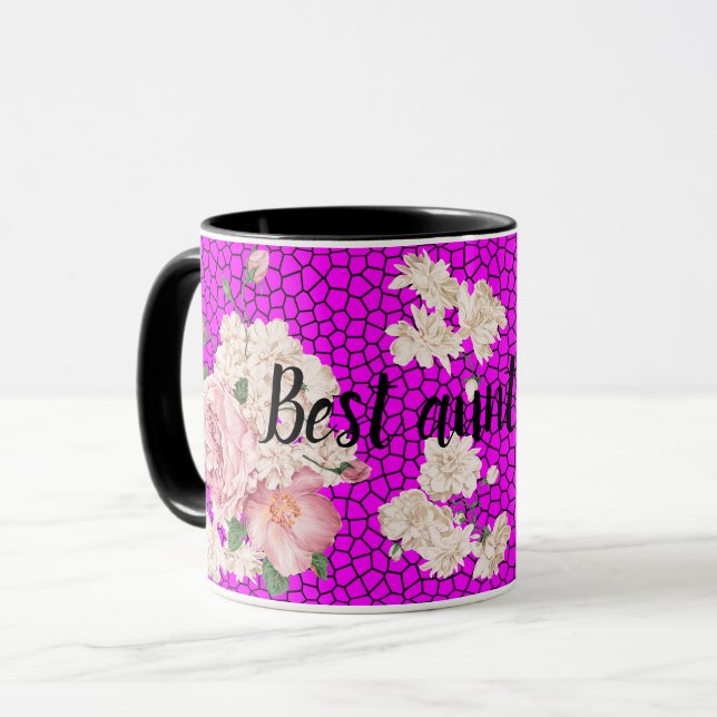 Beste Tante je Tasse (Vorderseite Links)
