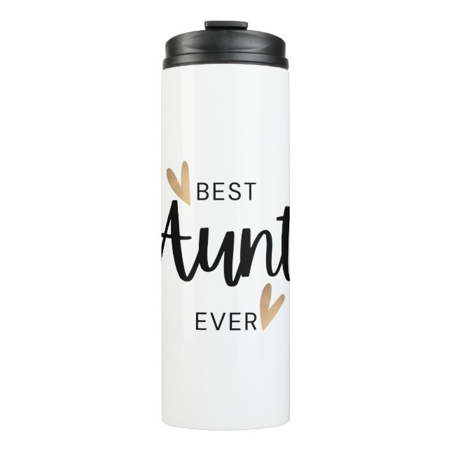 Beste Tante je Thermosbecher (Vorderseite)
