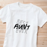 Beste Tante überhaupt Moderne Schwarz-Weiß-Grunge