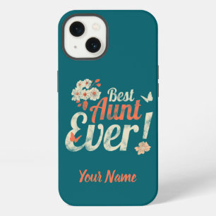 Beste Tante überhaupt Vintage-Tante Geburtstag Pat iPhone Hülle