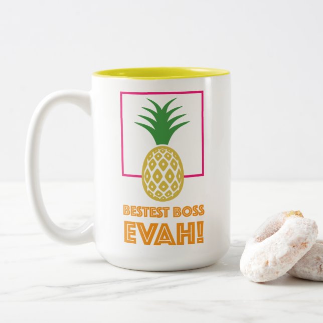 Beste Tasse für Boss je (Mit Donut)