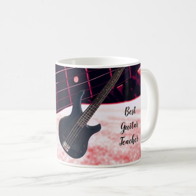 Beste Tasse für Gitarrenlehrer (VorderseiteRechts)