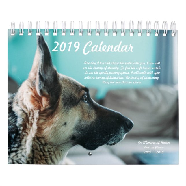 Beste Tatze schicken Kalender 2019 nach (Titelbild)