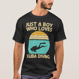 Beste Tauchausflüge für Jungen Kinder Profi-Tauche T-Shirt