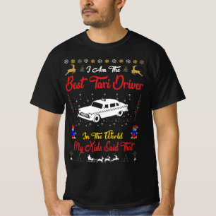 Beste Taxi Fahrer Weihnachten T-Shirt