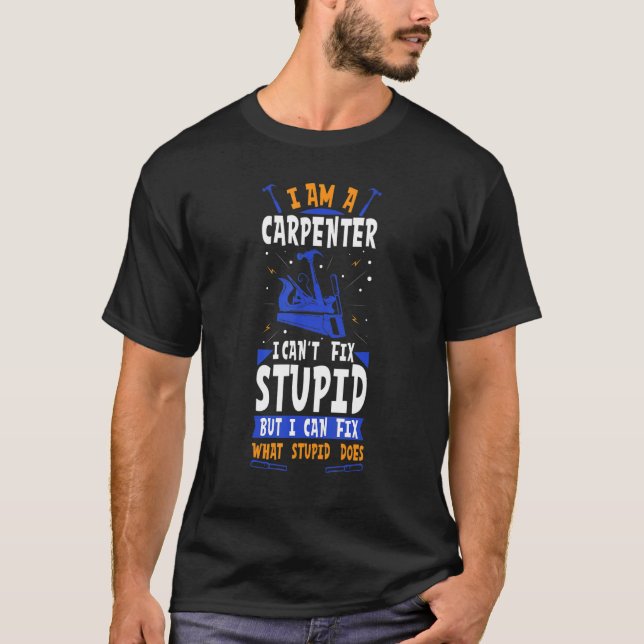 Beste Tischlerin je Berufskraft Woodworking Woo T-Shirt (Vorderseite)