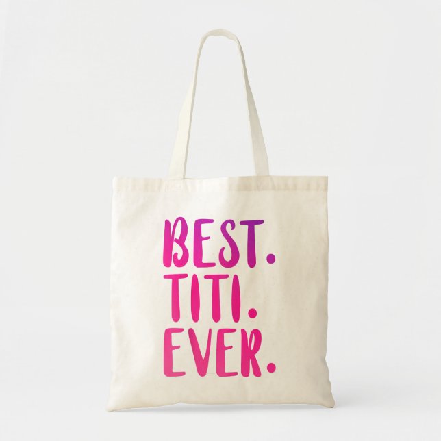 Beste Titi je Aunty Geschenk Rosa Idee - Frauen Go Tragetasche (Vorne)