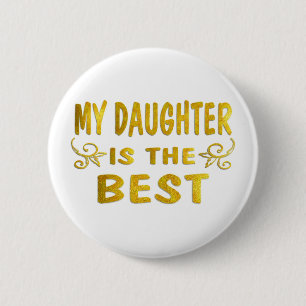 Beste Tochter Button