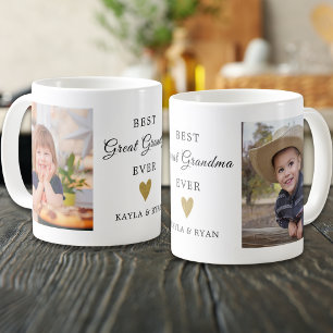 Beste Urgroßmutter überhaupt Enkelkinder 2 Foto-An Kaffeetasse