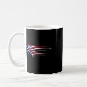 Beste USA Amerikanische Flagge Leichtathletik-Gesc Kaffeetasse