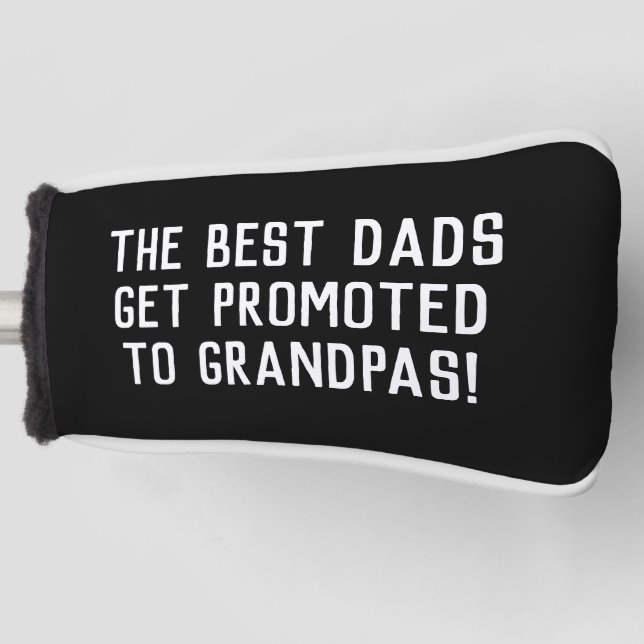 Beste Vater erhalten Promoter Vatertag  Golf Headcover (Vorderseite)