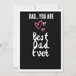 Beste Vater-Tageskarte Feiertagskarte