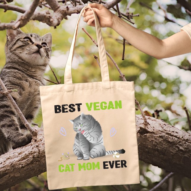 Beste Vegane Cat Mama je Tragetasche (Von Creator hochgeladen)