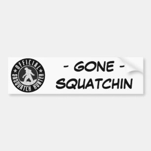 Beste Version - OFFIZIELLER Sasquatch Autoaufkleber