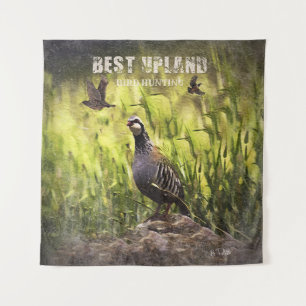 Beste Vogeljagd in Upland Wandteppich