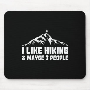 Beste Wanderung Grafik Für Männer Frauen Outdoor-b Mousepad