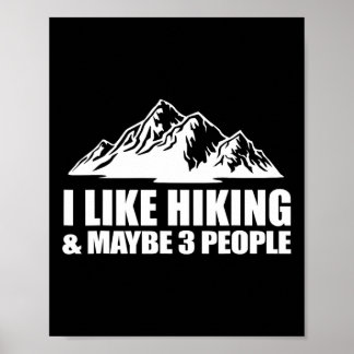 Beste Wandkunst für Männer Frauen Outdoor Wandern Poster