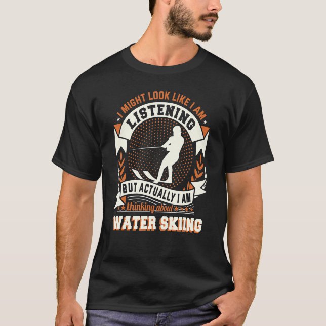 Beste Wasserski-Wasserski-Seilbahn T-Shirt (Vorderseite)
