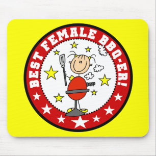 Beste weibliche BBQ-erin-Mauspad Mousepad