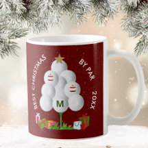 Beste Weihnachten von Par Golf Ball Tree Ursprüngl