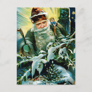 Beste Weihnachtswünsche Feiertagspostkarte