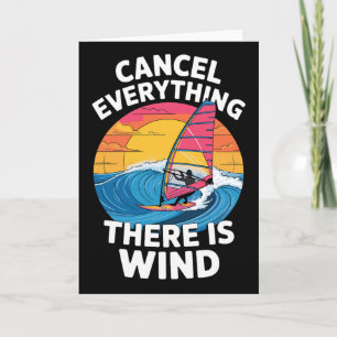 Beste Windsurfing-Kunst für Männer Frauen Windsurf Karte