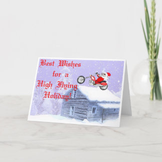 beste Wünsche Feiertagskarte