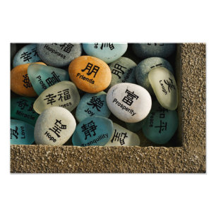 Beste Wünsche Fotodruck