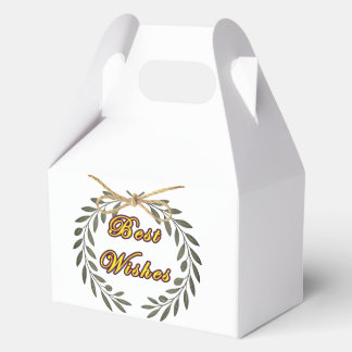 Beste Wünsche Geschenkschachtel