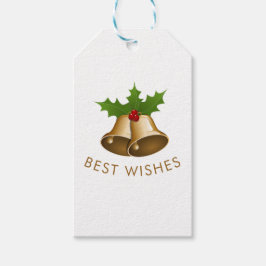 Beste Wünsche Jingle Bells Geschenkanhänger
