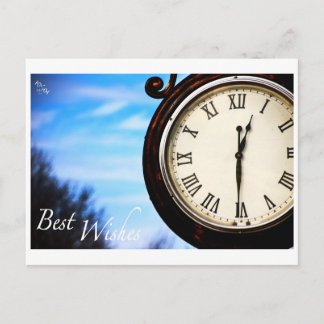 Beste Wünsche Postkarte