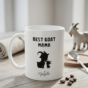 Beste Ziegenmutter überhaupt Lustiger Bauernhoftie Kaffeetasse