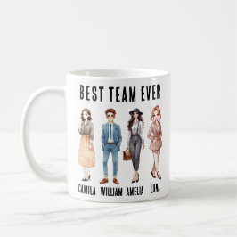 Beste Zusammenarbeit je - Das beste Team bejubeln Kaffeetasse