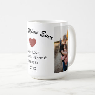 Beste Zwei-Foto-Grandelternkaffee-Tasse Kaffeetasse