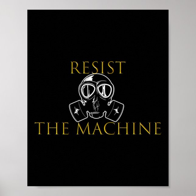 Bestehen der Maschine Poster (Vorne)