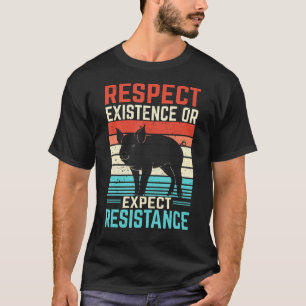 Bestehen oder zu erwartende Resistenz beachten T-Shirt